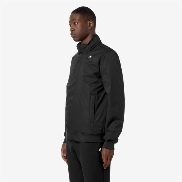 K Way AMAURY TWILL MARMOTTA BLACK P-BLUE A