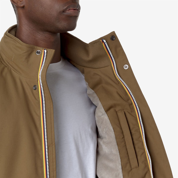 K Way AMAURY TWILL MARMOTTA BROWN C-BEIGE G