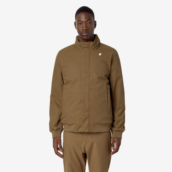 K Way AMAURY TWILL MARMOTTA BROWN C-BEIGE G