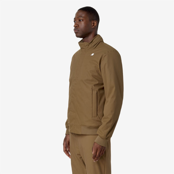 K Way AMAURY TWILL MARMOTTA BROWN C-BEIGE G