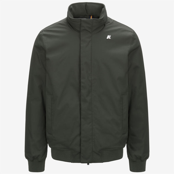 k way AMAURY TWILL MARMOTTA GREEN B-BLUE A