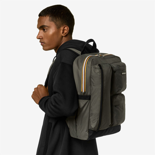 K Way AMBERT GREEN BLACKISH