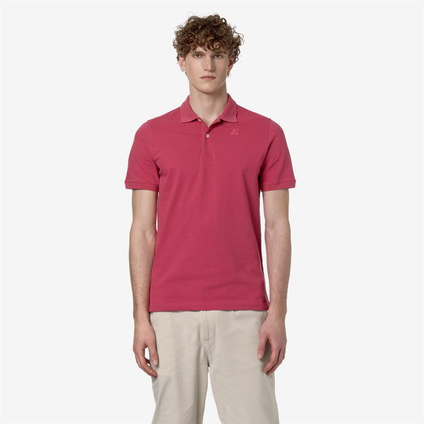 K Way AMEDEE PIQUE DK PINK