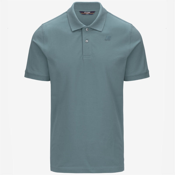 k way AMEDEE PIQUE GREEN IRON