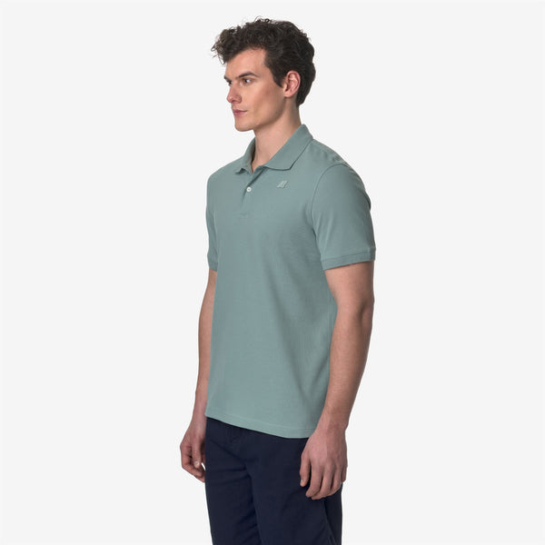 K Way AMEDEE PIQUE GREEN MOLD