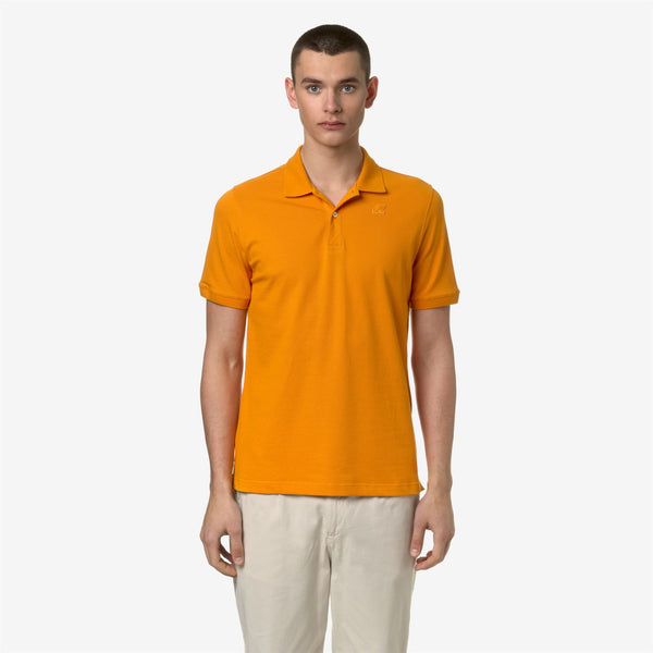 K Way AMEDEE PIQUE ORANGE MD