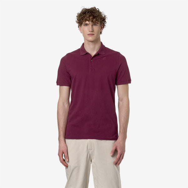 K Way AMEDEE PIQUE RED DK