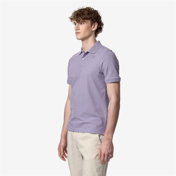 K Way AMEDEE PIQUE VIOLET GLICINE