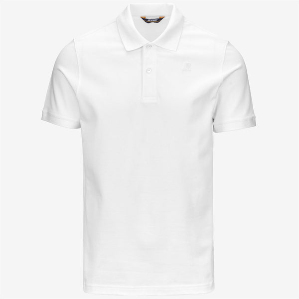 k way AMEDEE PIQUE WHITE