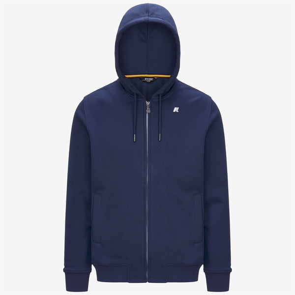 k way ANTHONY FRENCH TERRY BLUE DEEP COBALT