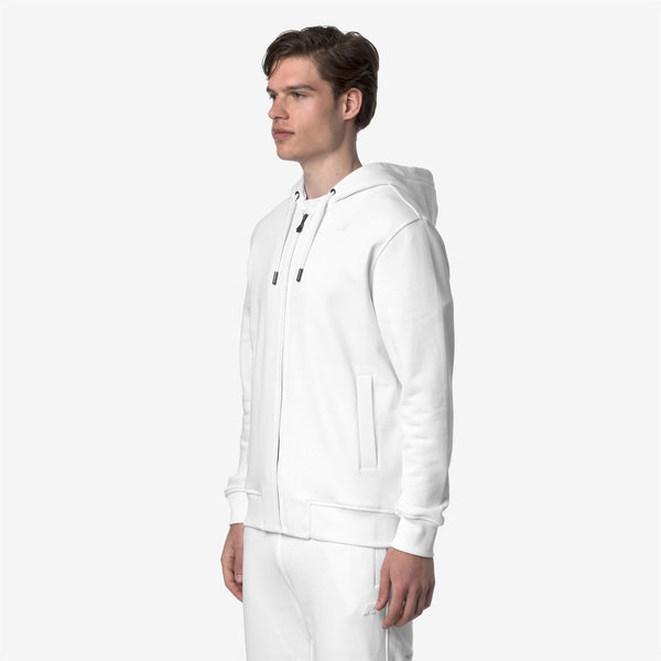 K Way ANTHONY FRENCH TERRY WHITE