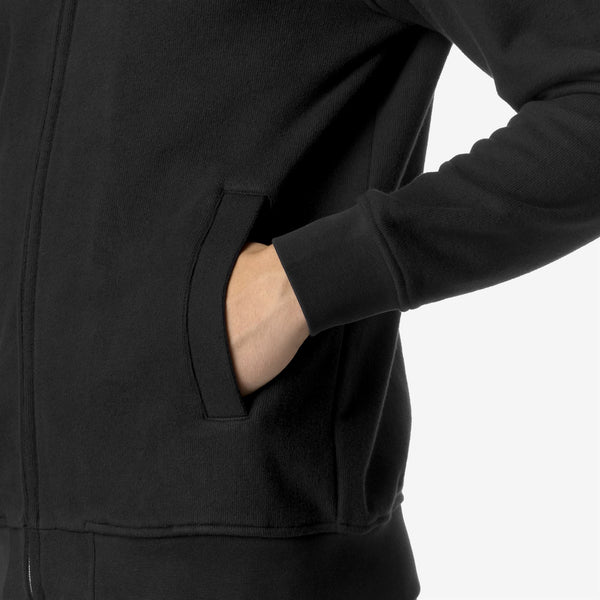 K Way ANTHONY HEAVY FLEECE BLACK PURE