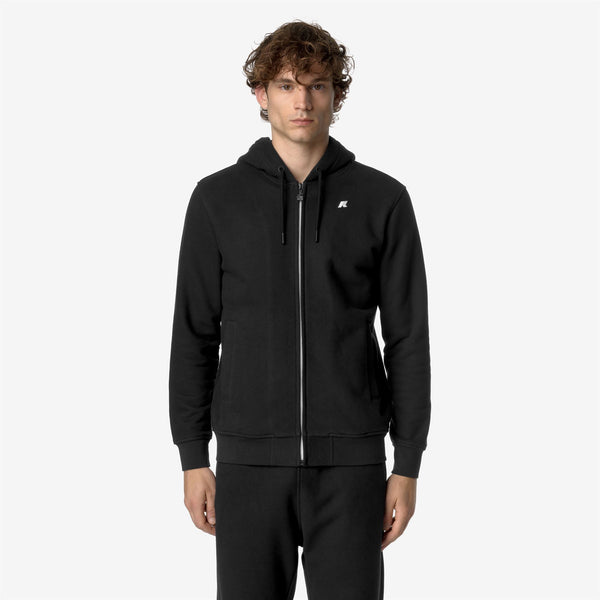 K Way ANTHONY HEAVY FLEECE BLACK PURE