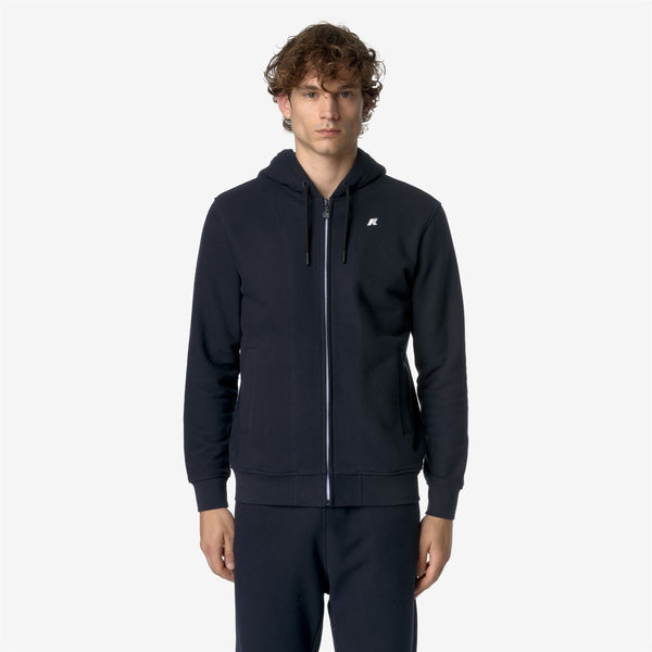 K Way ANTHONY HEAVY FLEECE BLUE DEPTH