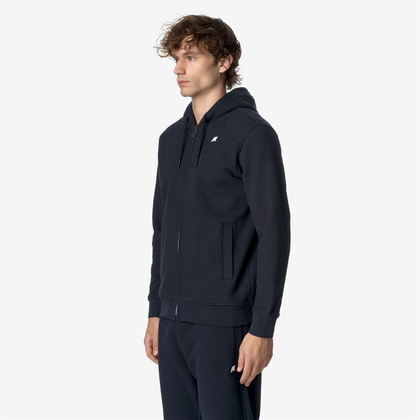 K Way ANTHONY HEAVY FLEECE BLUE DEPTH