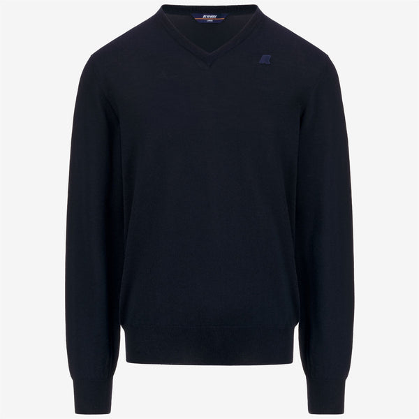 k way ANTOINE MERINO BLUE DEPTH