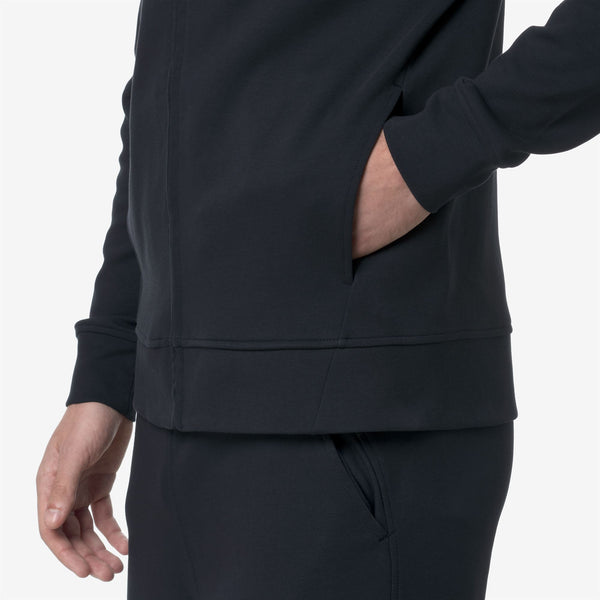 K Way ANTON INTERLOCK BLUE DEPTH