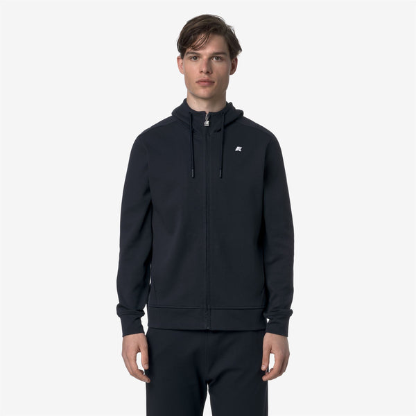 K Way ANTON INTERLOCK BLUE DEPTH