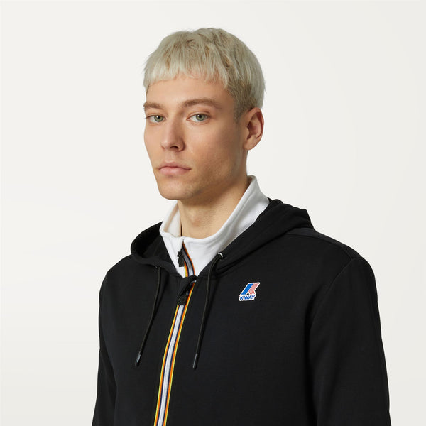 K Way ARNEL POLY COTTON BLACK PURE