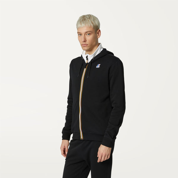 K Way ARNEL POLY COTTON BLACK PURE