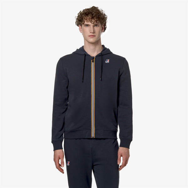 K Way ARNEL POLY COTTON BLUE DEPTH