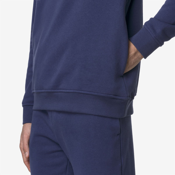 K Way ARNETTE POLY COTTON BLUE DEEP COBALT