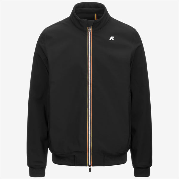 k way ARSENE BONDED BLACK-BLUE DEPTH