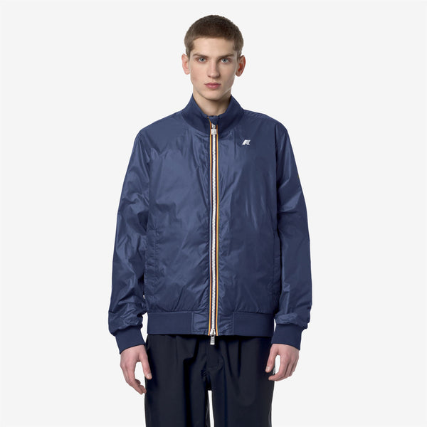 K Way ARSENE PLUS.2 REVERSIBLE BLUE D-BLUE F