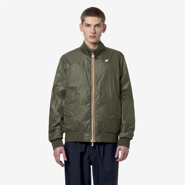 K Way ARSENE PLUS.2 REVERSIBLE BLUE D-GREEN C