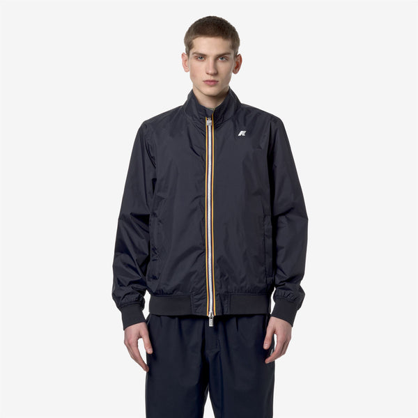 K Way ARSENE PLUS.2 REVERSIBLE BLUE D-GREEN C