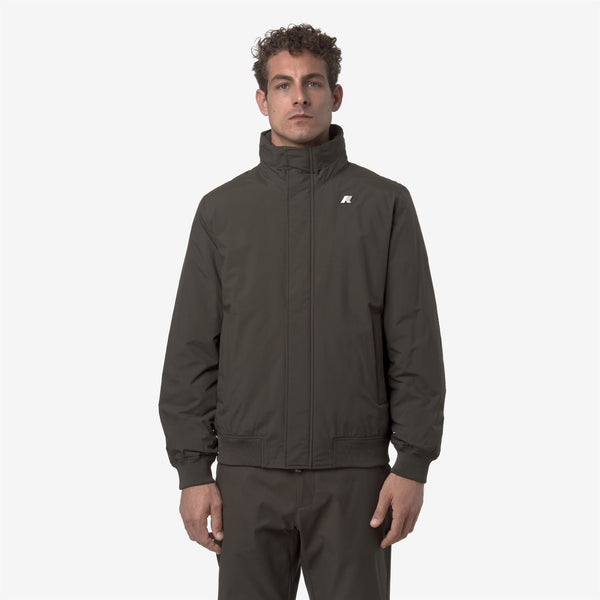 K Way ARSENE WARM OTTOMAN BLACK OLIVE