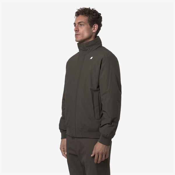 K Way ARSENE WARM OTTOMAN BLACK OLIVE