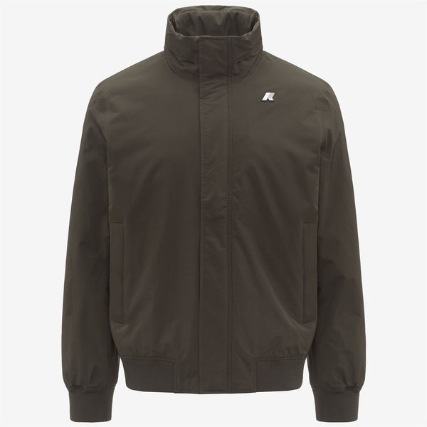 k way ARSENE WARM OTTOMAN BLACK OLIVE