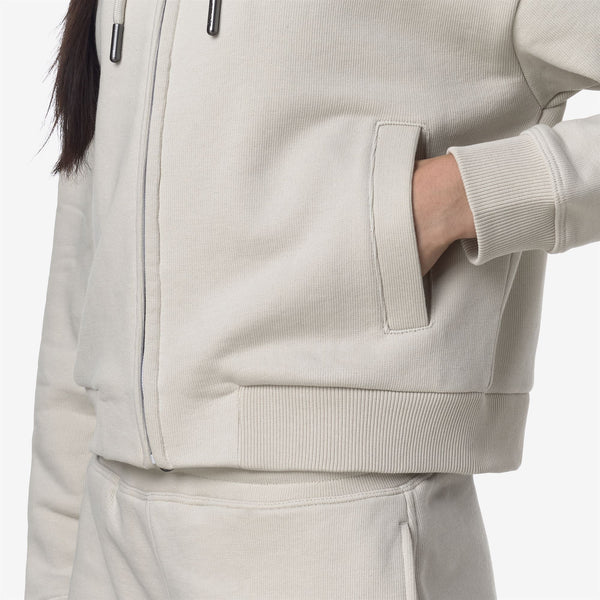 K Way ARWEN FRENCH TERRY BEIGE LT