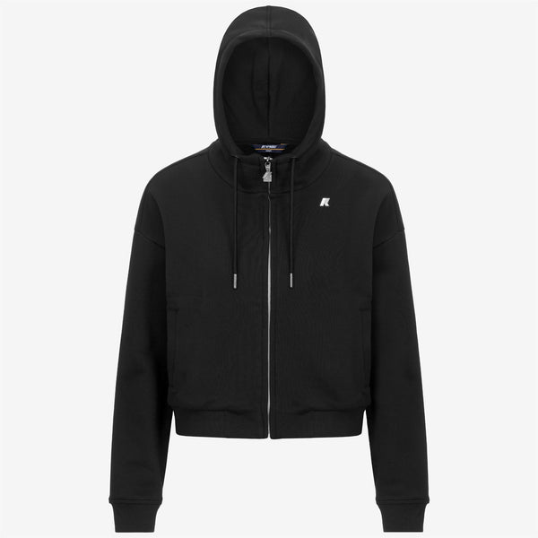 k way ARWEN FRENCH TERRY BLACK PURE