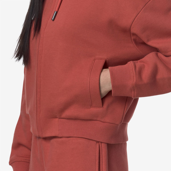 K Way ARWEN FRENCH TERRY RED JASPER