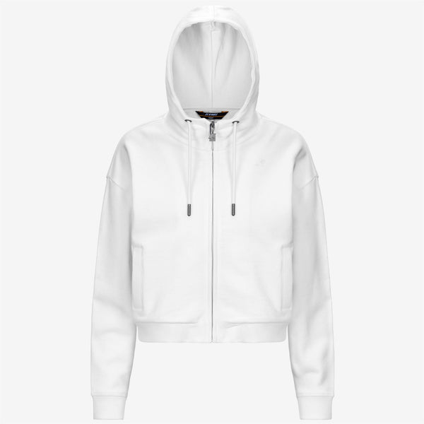 k way ARWEN FRENCH TERRY WHITE