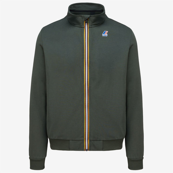 k way AUGUR POLY COTTON GREEN BLACKISH