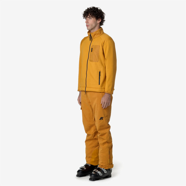 K Way AVRIEUX CORDUROY YELLOW INCA