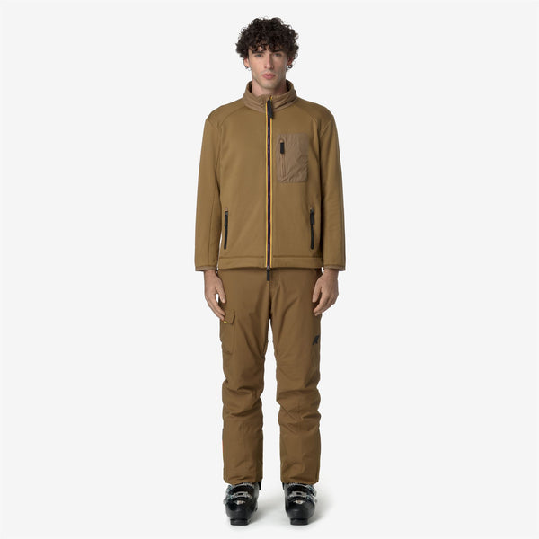 K Way AVRIEUX MICROTWILL 2L BROWN CORDA