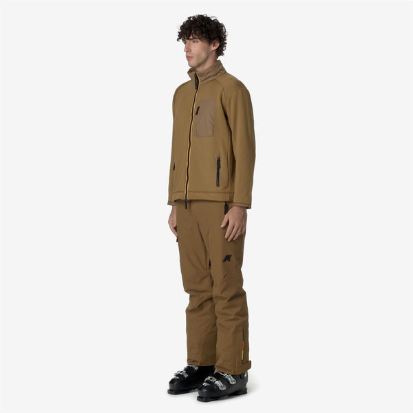 K Way AVRIEUX MICROTWILL 2L BROWN CORDA