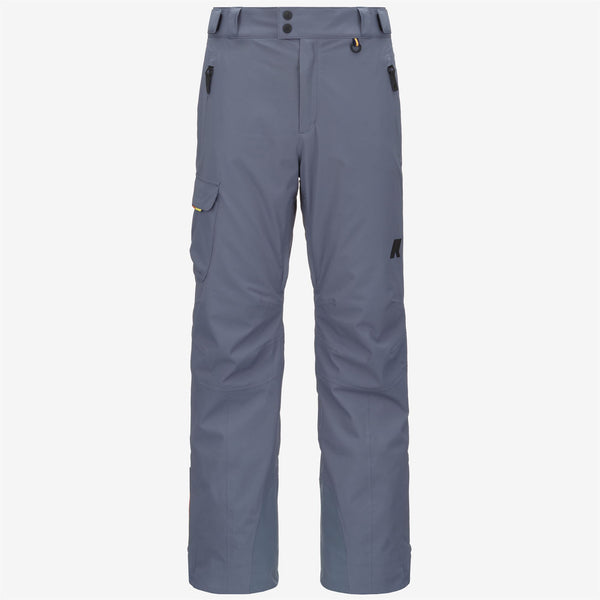 k way AVRIEUX MICROTWILL 2L GREY BLUE AVIO