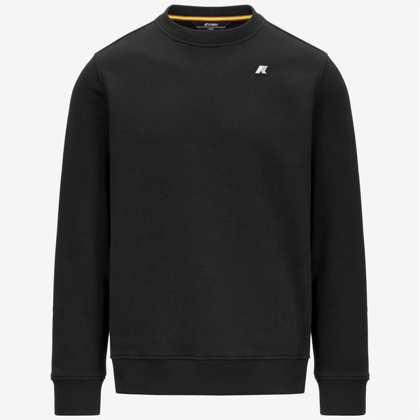 k way BAPTISTE FRENCH TERRY BLACK PURE