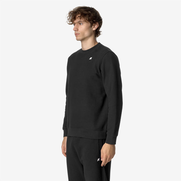 K Way BAPTISTE HEAVY FLEECE BLACK PURE