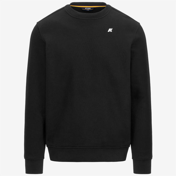 k way BAPTISTE HEAVY FLEECE BLACK PURE