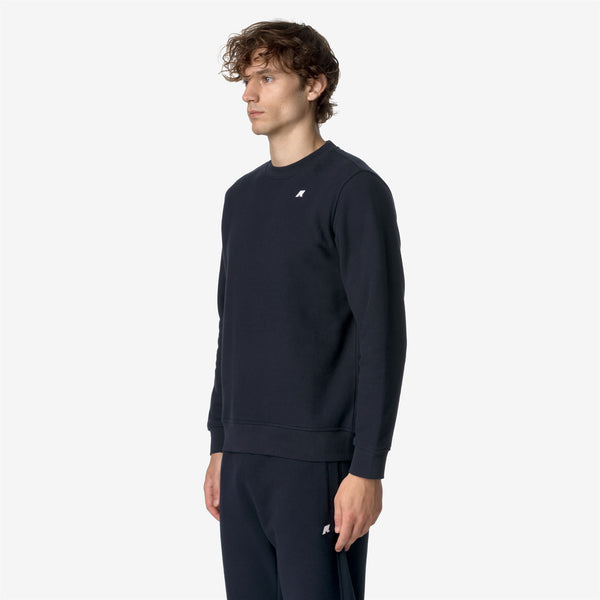 K Way BAPTISTE HEAVY FLEECE BLUE DEPTH