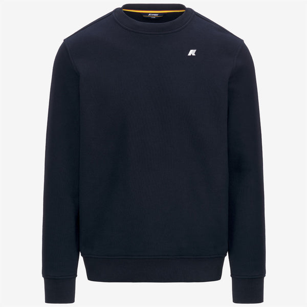 k way BAPTISTE HEAVY FLEECE BLUE DEPTH