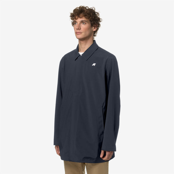 K Way BENNY BONDED JERSEY BLUE DEPTH