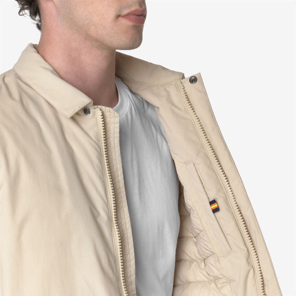 K Way BENNY WARM OTTOMAN BEIGE GREY