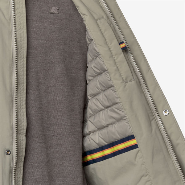 K Way BENNY WARM OTTOMAN GREEN OAK